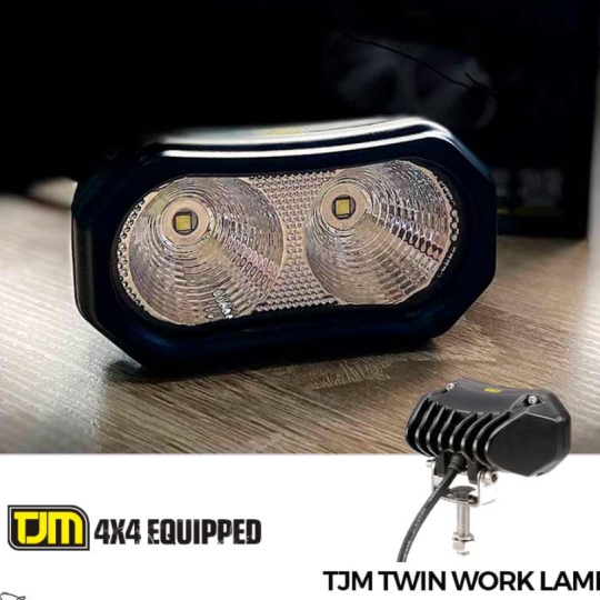Đèn trợ sáng TJM Seeker Series Twin Work Lamp 10W (Ánh sáng Tỏa)