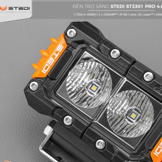 Đèn trợ sáng STEDI ST3301 Pro Series 4.6″