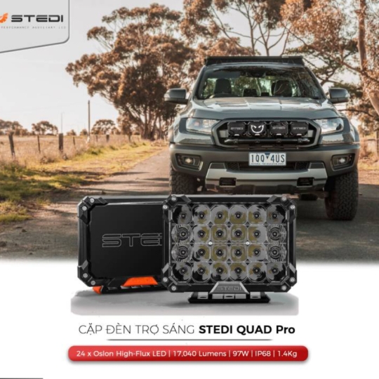 Cặp đèn LED Driving Light STEDI QUAD Pro