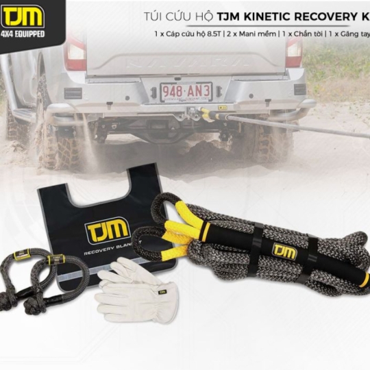 Bộ túi cứu hộ TJM Kinetic Recovery Kit 8.5T