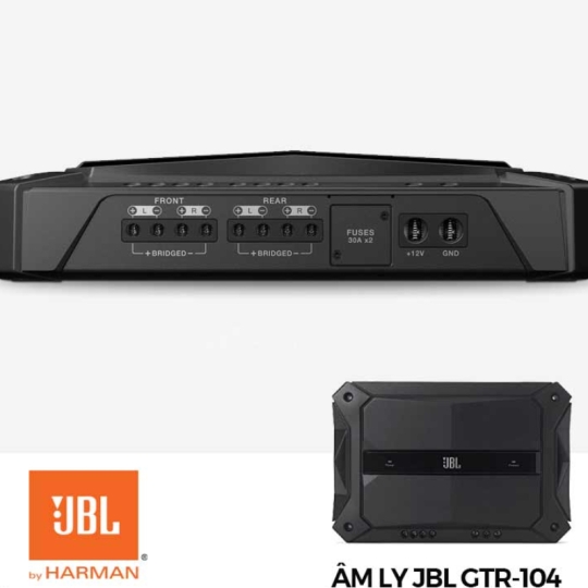 Ampli JBL GTR-104 4 kênh