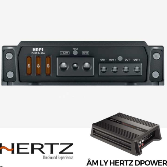 Âm ly Hertz DPower1 1 kênh | D Class Mono Amplifier