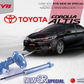 Giảm xóc Hiệu năng cao KYB New SR Special Toyota Corolla Altis (12/2013 – 09/2016)