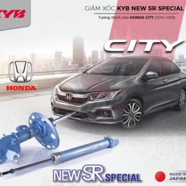 Giảm xóc Hiệu năng cao KYB New SR Special Honda City & Jazz (2014 – 2019)