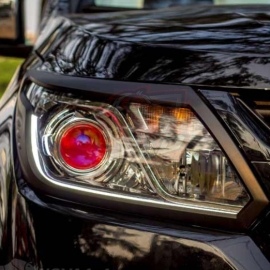 Mẫu đèn độ Chevrolet Colorado – Độ Bi Xenon và mắt quỷ đổi màu