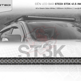 Đèn LED Bar STEDI ST3K 41.5 – Siêu mỏng nhẹ Slim Design