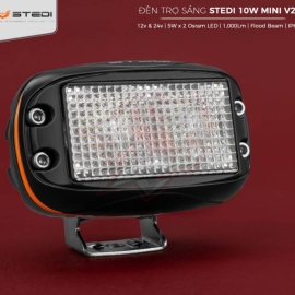 Đèn LED trợ sáng STEDI 10W Mini V2 (Flood Beam)