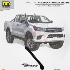 Ống thở TJM Airtec Brushed Stainless Steel cho Toyota Hilux Revo (2015+)