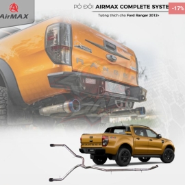 Pô đôi AirMAX Complete Exhaust System V2 cho Ford Ranger