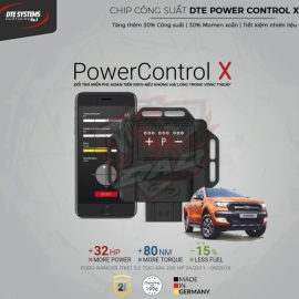 Chip công suất DTE PowerControl X cho Ford Ranger WildTrak 3.2