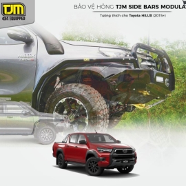 Bảo vệ hông TJM Modular Side Bars cho Toyota Hilux & Fortuner (2015 ON)