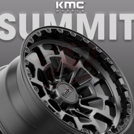 XD Series - KMC® - Mâm KMC KM718 Summit 17×8.5 | 6×139.7 | ET00 | CB106.10 (Xám Đen)