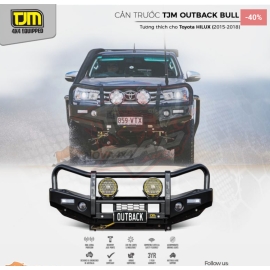 Cản TJM Outback Bull Bar cho Toyota Hilux và Fortuner (2015-2018)