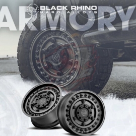Black Rhino® - Mâm Black Rhino Armory 18×9.5 | 6/139.7 | ET06 | CB106.1 (Màu Xám Đen)