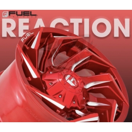Fuel® - Mâm Fuel Reaction D754 17×9 | 6×139.7 | ET-12 (Màu Đỏ Candy)