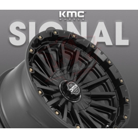 XD Series - KMC® - Mâm KMC KM102 Signal 17×9 | 6×139.7 & 6 x 135 | ET-12 | CB106.10 (Đen xám)